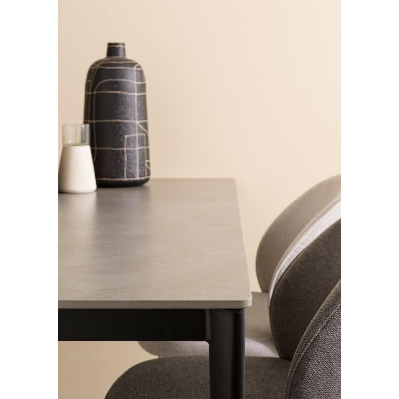 Bizzotto Stół Jadalniany Reija 180        Czarny / Szary