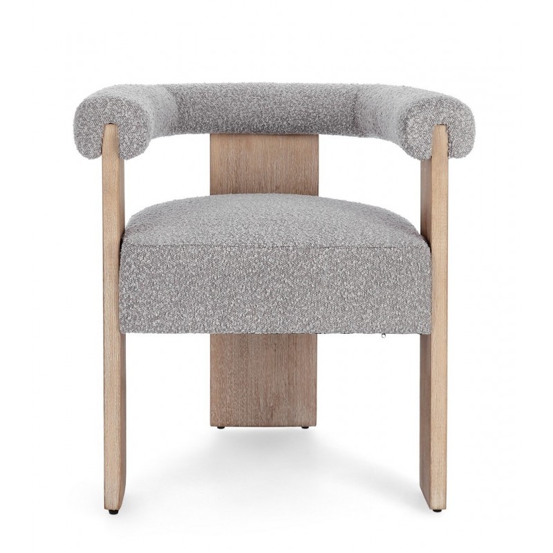 Bizzotto Krzesło Agape Beżowy / Szary