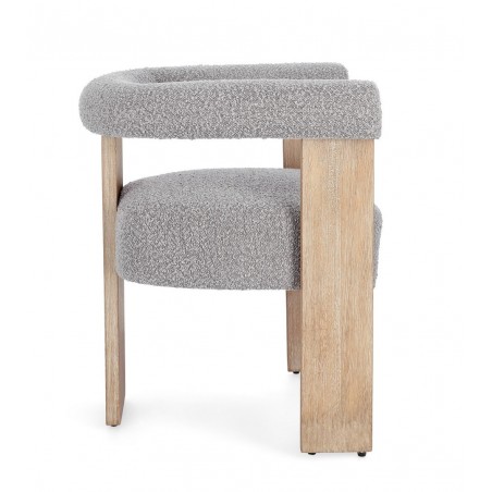 Bizzotto Krzesło Agape Beżowy / Szary