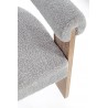 Bizzotto Krzesło Agape Beżowy / Szary