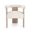 Bizzotto Krzesło Agape Beżowy / Biały