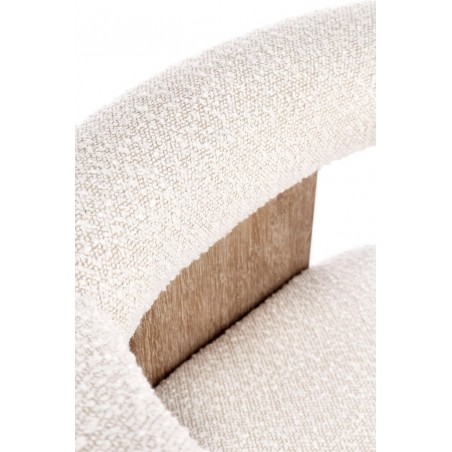 Bizzotto Krzesło Agape Beżowy / Biały