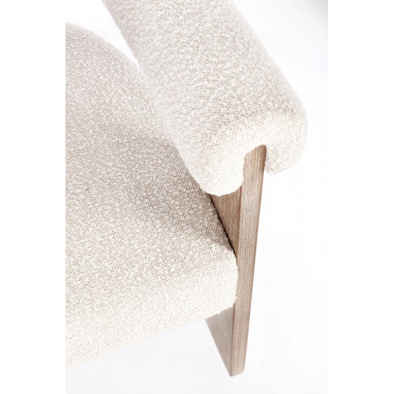 Bizzotto Krzesło Agape Beżowy / Biały