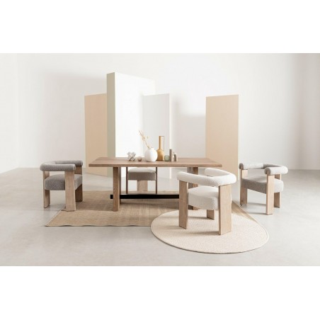 Bizzotto Krzesło Agape Beżowy / Biały