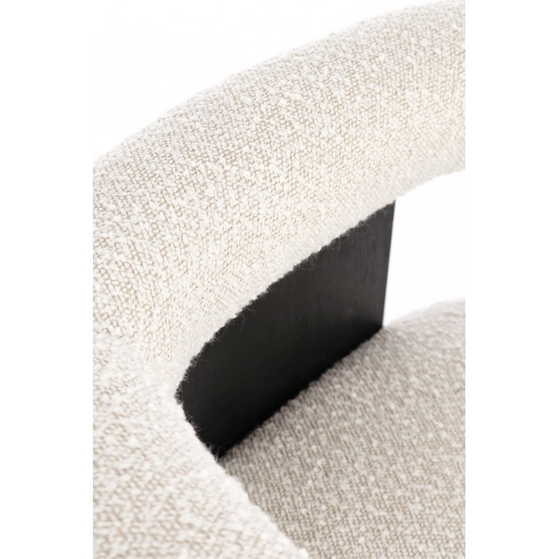 Bizzotto Krzesło Agape Czarny / Biały