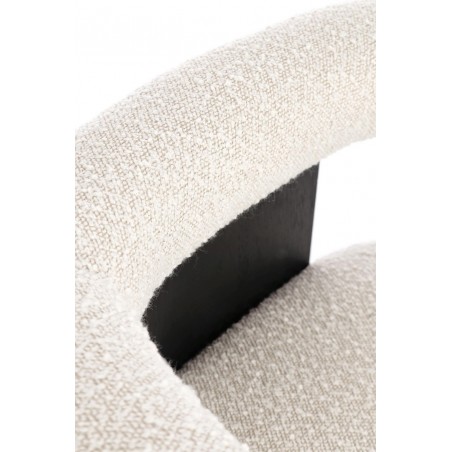 Bizzotto Krzesło Agape Czarny / Biały