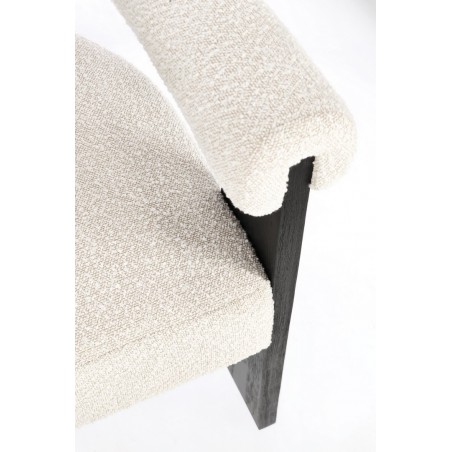 Bizzotto Krzesło Agape Czarny / Biały