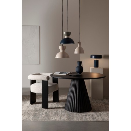 Bizzotto Krzesło Agape Czarny / Biały