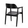 Bizzotto Krzesło Idris Czarne