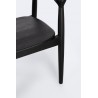 Bizzotto Krzesło Idris Czarne