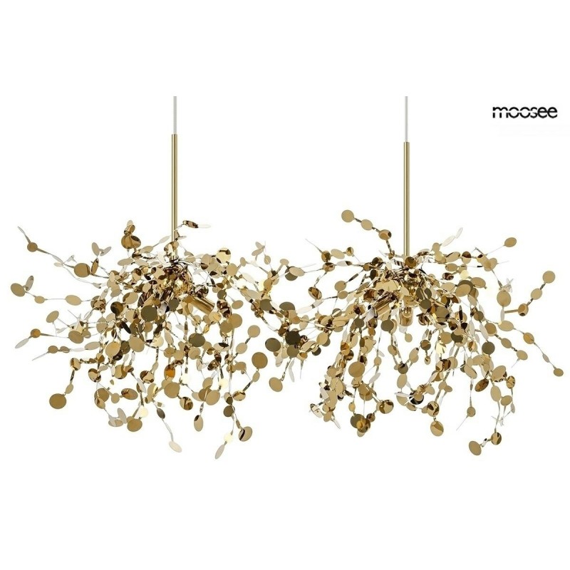 Moosee Lampa Wisząca Monete Złota -       Metal