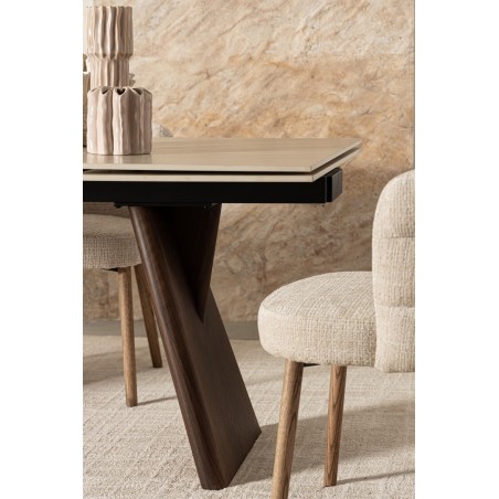 Bizzotto Krzesło Ilma Arm Beżowe