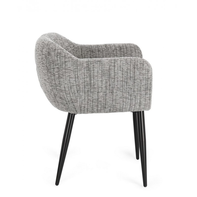 Bizzotto Krzesło Kati Arm Szare