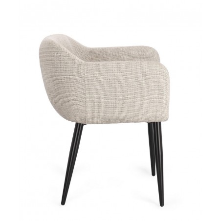 Bizzotto Krzesło Kati Arm Beżowe