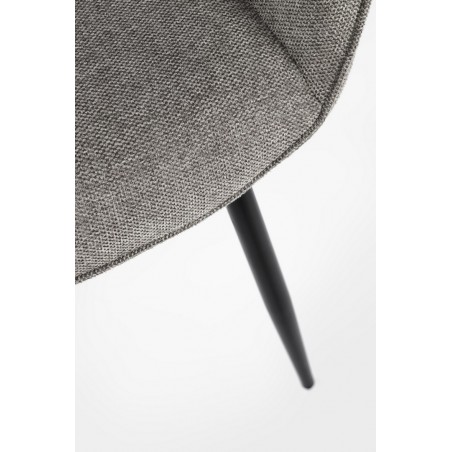 Bizzotto Krzesło Cora Arm Czarny / Szary