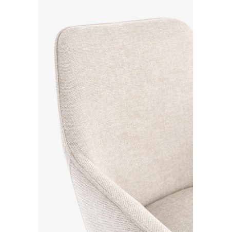 Bizzotto Krzesło Cora Arm Czarny /        Beżowy