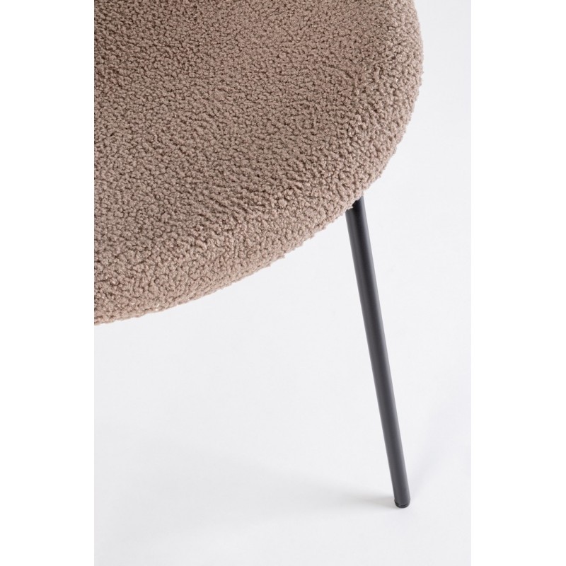 Bizzotto Krzesło Maddie Brązowe