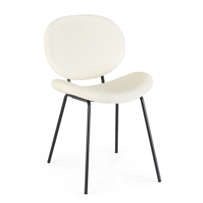 Bizzotto Krzesło Maddie Białe