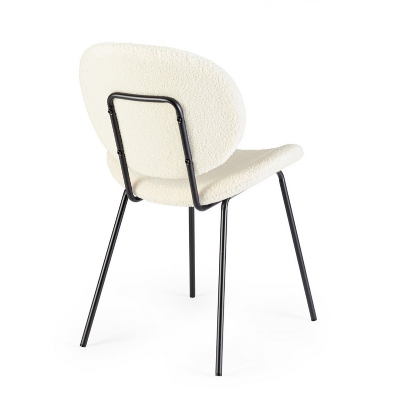 Bizzotto Krzesło Maddie Białe