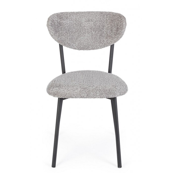 Bizzotto Krzesło Ludmilla Szare