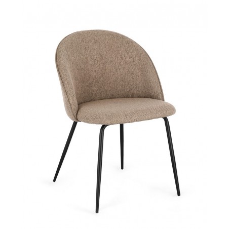 Bizzotto Krzesło Tanya Brązowe