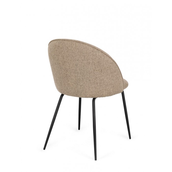 Bizzotto Krzesło Tanya Brązowe