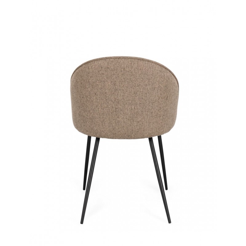 Bizzotto Krzesło Tanya Brązowe