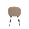Bizzotto Krzesło Tanya Brązowe