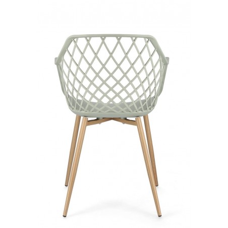 Bizzotto Krzesło Optik Zielone