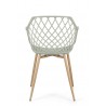 Bizzotto Krzesło Optik Zielone