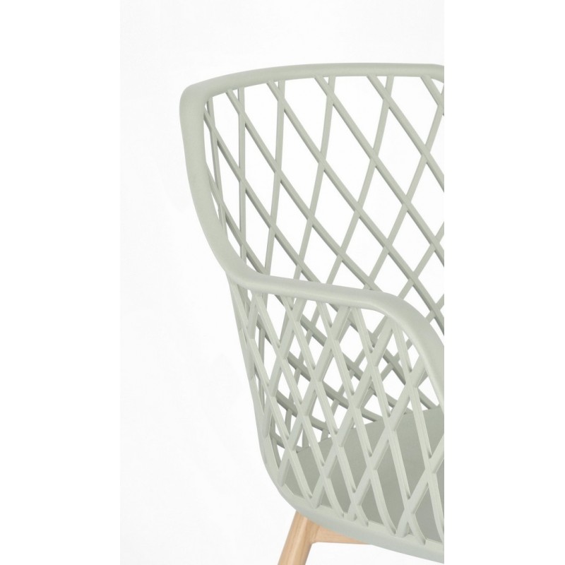 Bizzotto Krzesło Optik Zielone