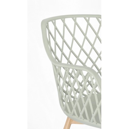 Bizzotto Krzesło Optik Zielone