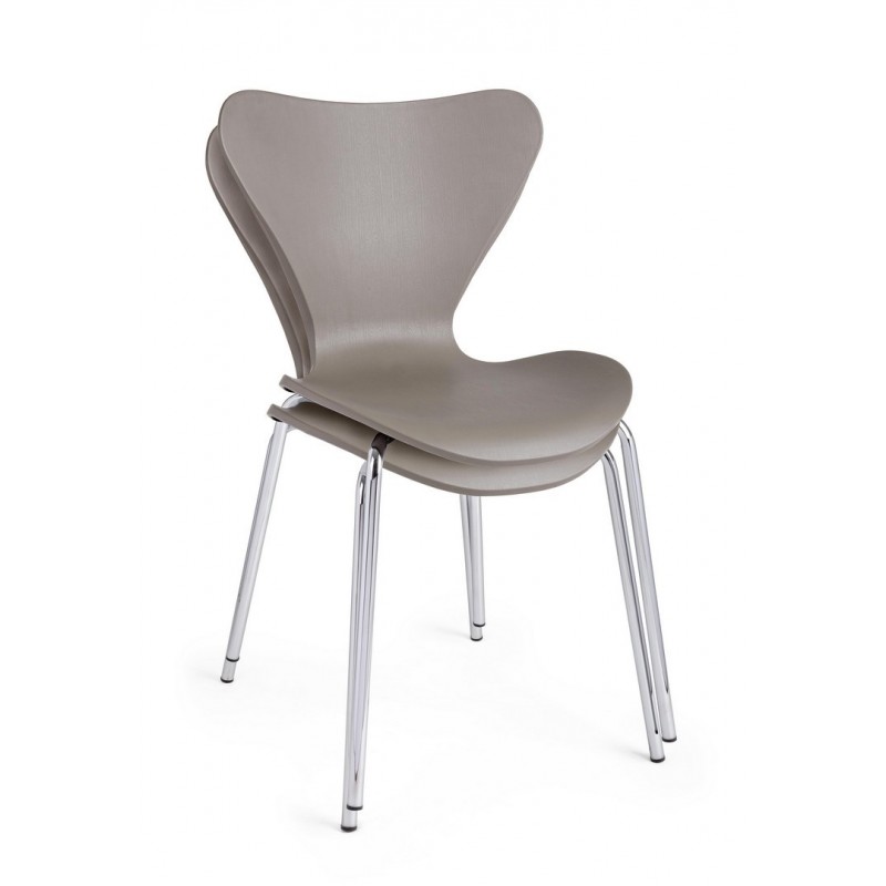 Bizzotto Krzesło Tessa Brązowe