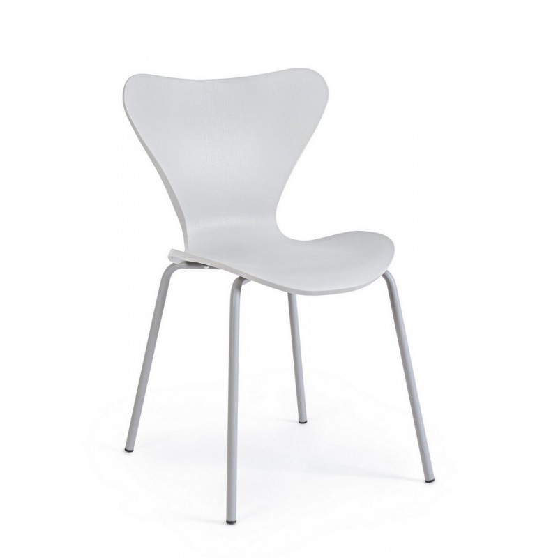 Bizzotto Krzesło Tessa Szare