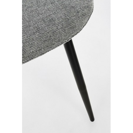 Bizzotto Krzesło Irelia Czarny / Szary