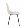 Bizzotto Krzesło Irelia Czarny / Beżowy
