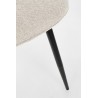 Bizzotto Krzesło Irelia Czarny / Beżowy
