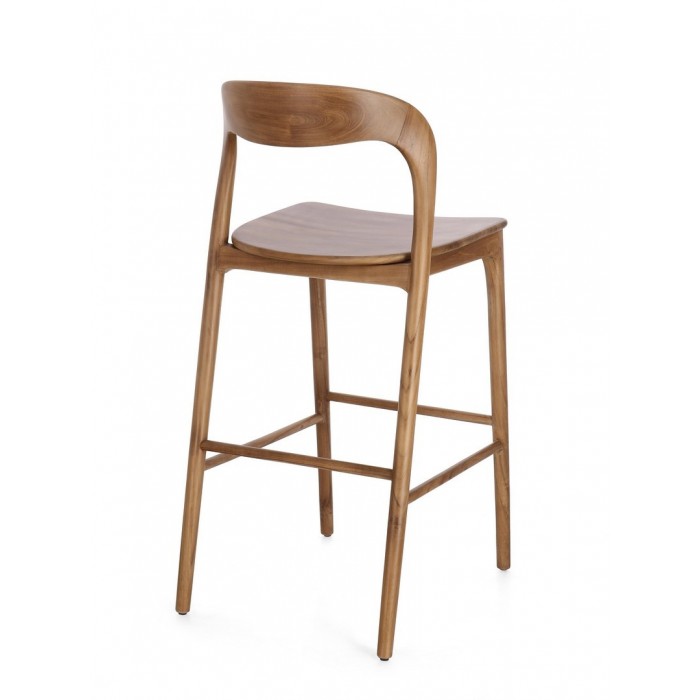 Bizzotto Krzesło Barowe Miley Brązowe