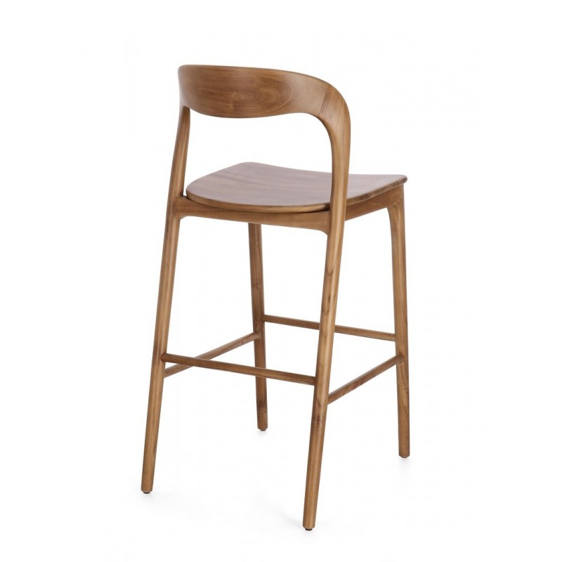 Bizzotto Krzesło Barowe Miley Brązowe