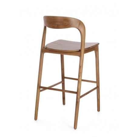 Bizzotto Krzesło Barowe Miley Brązowe