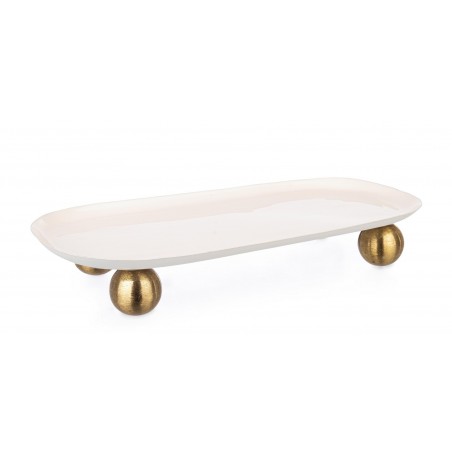 Bizzotto Taca Dekoracyjna Donya 40,5      Biała