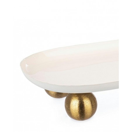 Bizzotto Taca Dekoracyjna Donya 40,5      Biała