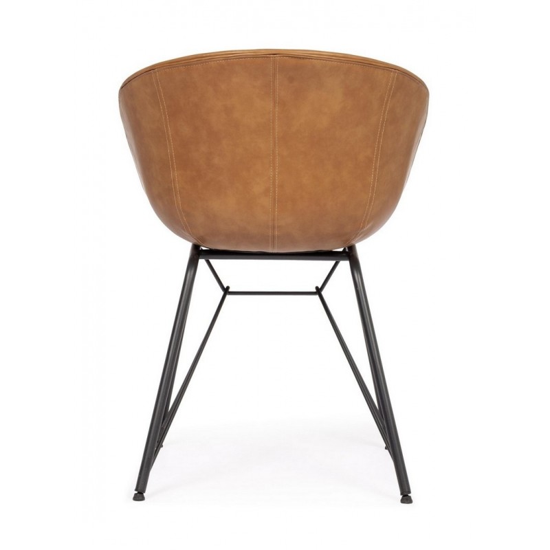 Bizzotto Krzesło Warhol Brązowe