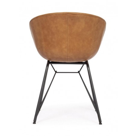 Bizzotto Krzesło Warhol Brązowe