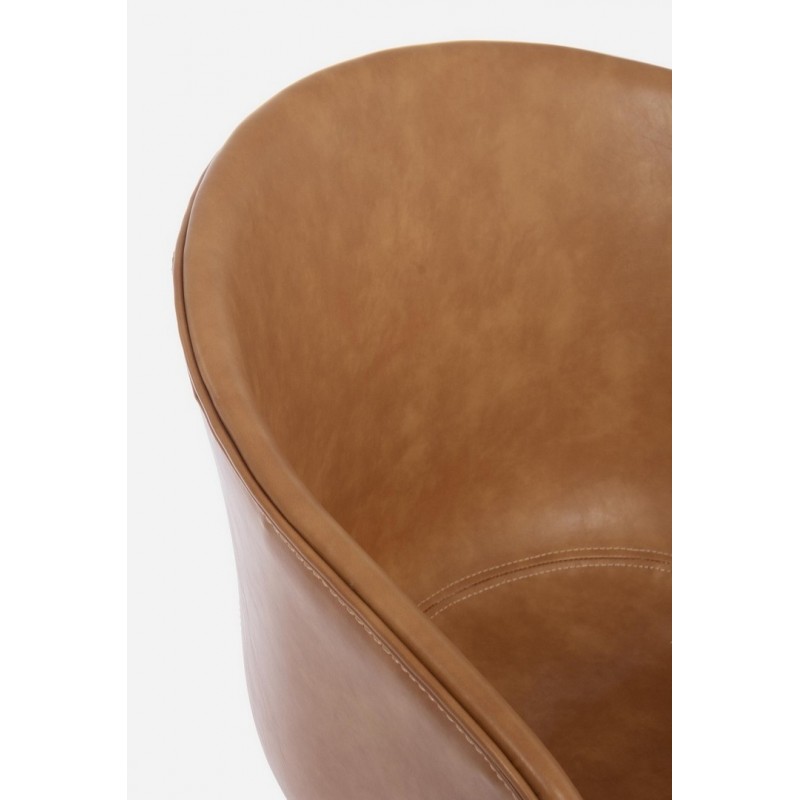 Bizzotto Krzesło Warhol Brązowe