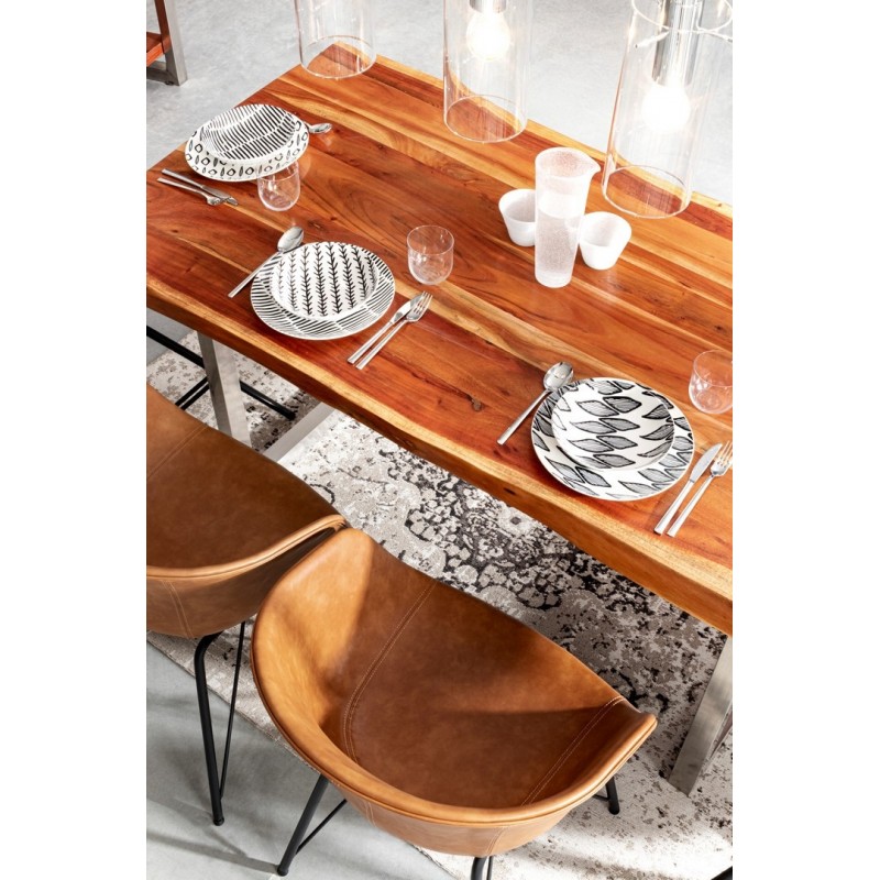 Bizzotto Krzesło Warhol Brązowe