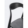 Bizzotto Krzesło Miley Czarne
