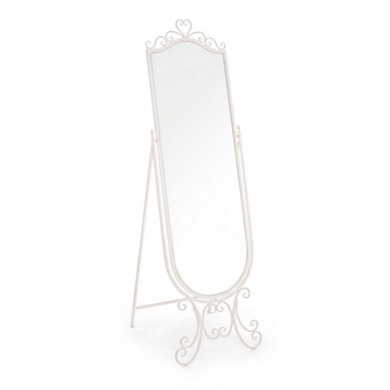 Bizzotto Lustro Stojące Emily Białe