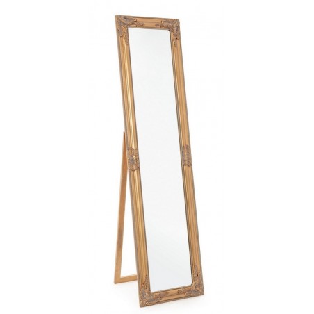 Bizzotto Lustro Stojące Miro Złote