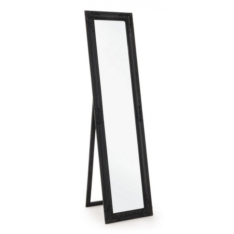 Bizzotto Lustro Stojące Miro Czarne